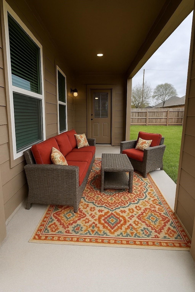 4301 Clover St, Houston, TX 77051 - view of patio with outdoor lounge area