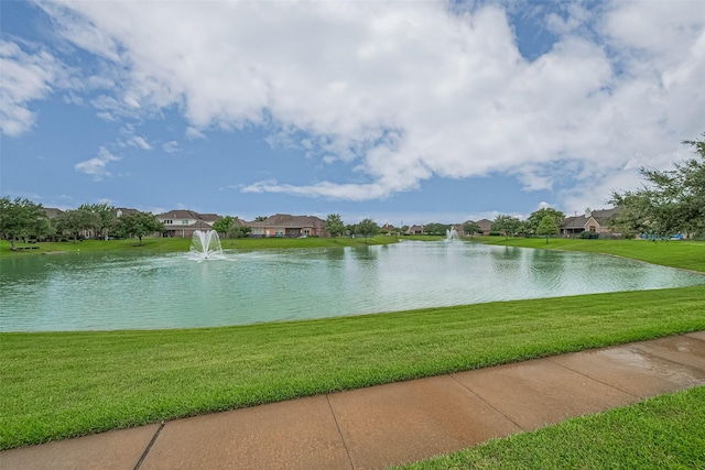 8707 Crossriver Ln, Houston, TX 77095 - water view featuring nearby suburban area