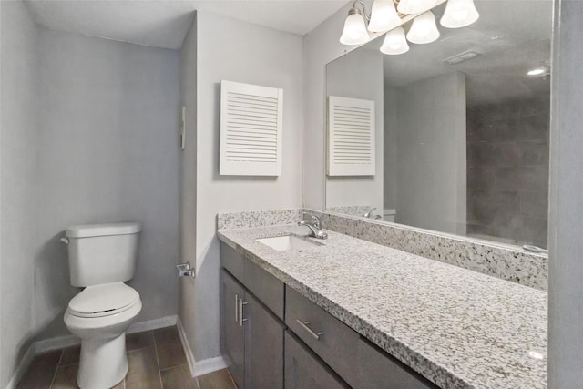 8423 Hearth Dr Unit 26, Houston, TX 77054 - bathroom featuring vanity and a tile shower