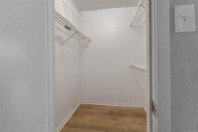 8423 Hearth Dr Unit 26, Houston, TX 77054 - walk in closet with wood finished floors