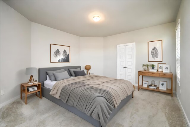 11110 Crocus Dr, Houston, TX 77044 - bedroom with light colored carpet and a closet