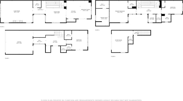 5007 Dickson St, Houston, TX 77007 - view of floor plan / room layout