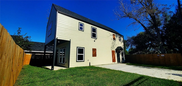 4209 Tampico Rd, Houston, TX 77016 - rear view of property with a fenced backyard