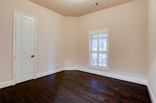 4023 Turning Manor Ln, Sugar Land, TX 77479 - unfurnished room with dark wood-type flooring and baseboards