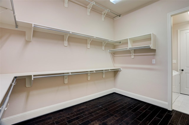 4023 Turning Manor Ln, Sugar Land, TX 77479 - spacious closet with dark wood-style floors