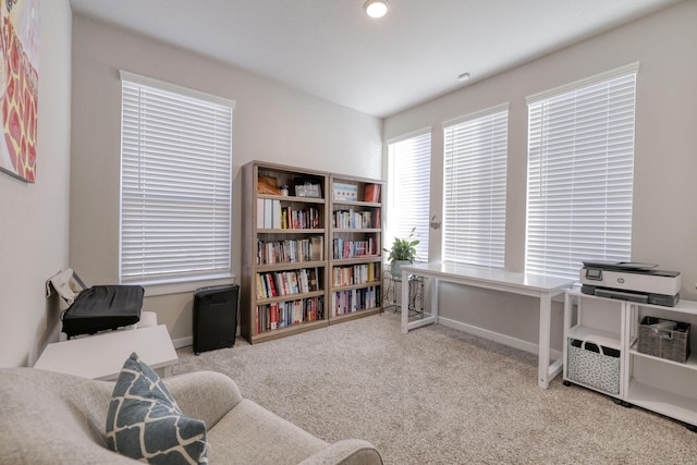 10026 Angelina Woods Ln, Conroe, TX 77384 - sitting room featuring carpet floors