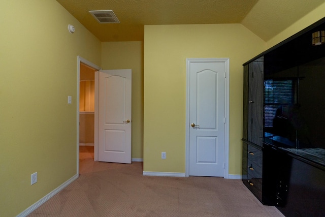 22110 Nobles Crossing Dr, Spring, TX 77373 - unfurnished bedroom with carpet flooring and lofted ceiling