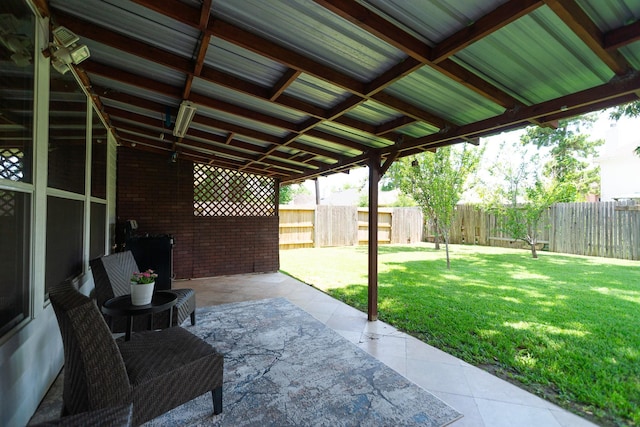 22110 Nobles Crossing Dr, Spring, TX 77373 - fenced backyard featuring a patio area