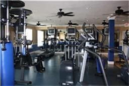 1711 Old Spanish Trl Unit 343, Houston, TX 77054 - exercise room with ceiling fan