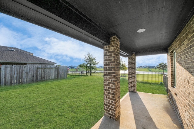 29506 Hartman Holw, Katy, TX 77494 - view of yard featuring a patio