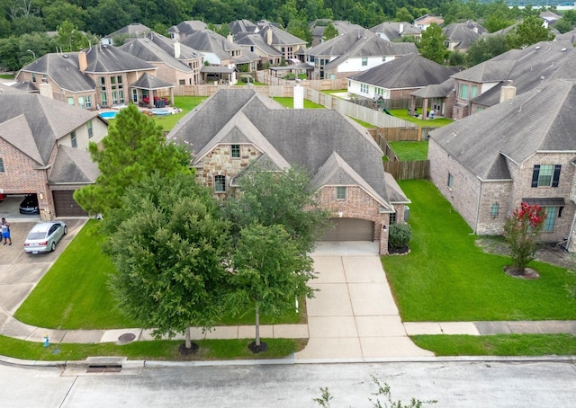 4311 Walden Terrace Ln, Humble, TX 77396 - aerial view of residential area