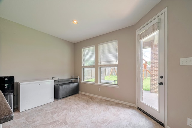 4311 Walden Terrace Ln, Humble, TX 77396 - kitchen with baseboards and recessed lighting