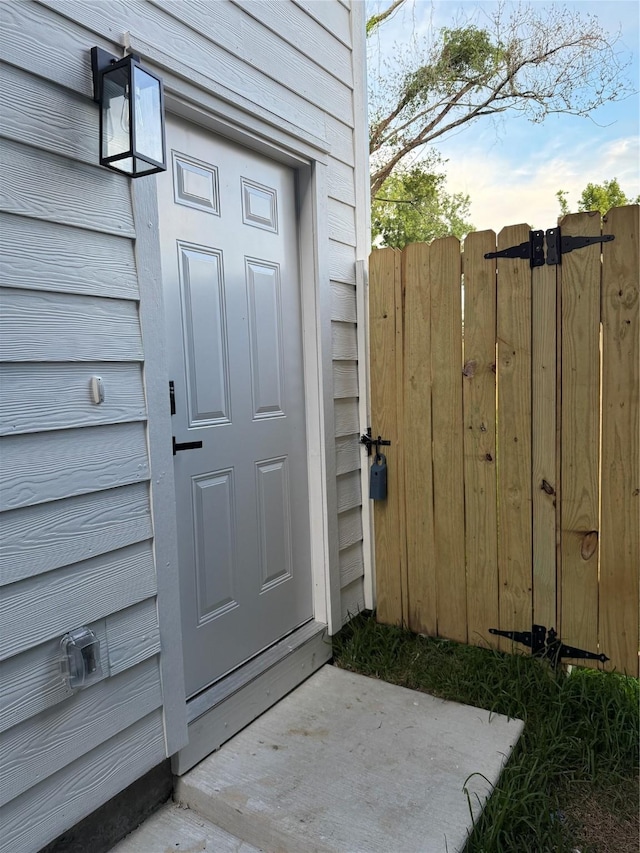 7504 Laura Koppe Rd C/D, Unit C/D Houston, TX 77028 - doorway to property with a gate