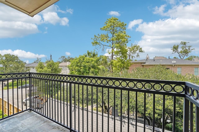 2802 Morrison St Unit 203, Houston, TX 77009 - balcony with a residential view
