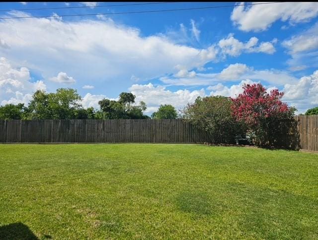 2547 Crystal Shore Dr, Rosharon, TX 77583 - view of fenced backyard