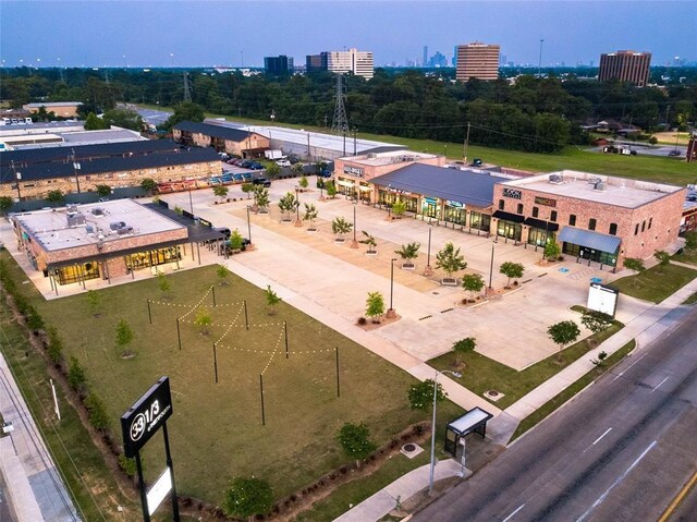 807 Martin St Unit C, Houston, TX 77018 - aerial view