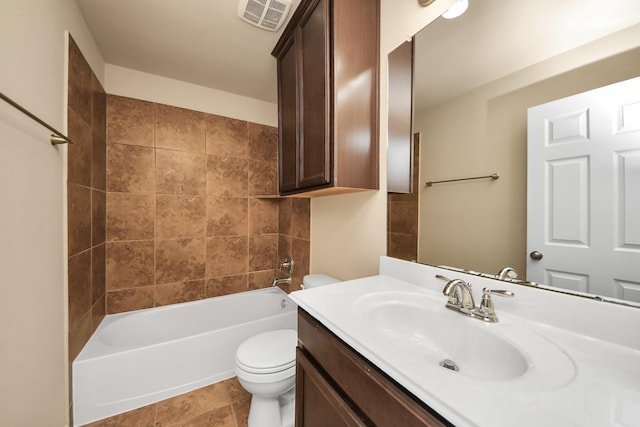 9119 Basin Ridge Ln, Richmond, TX 77407 - full bath featuring vanity and shower / bathtub combination