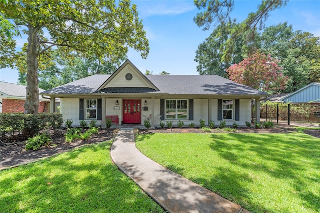 5617 Valerie St, Houston, TX 77081 - ranch-style home featuring brick siding and a shingled roof