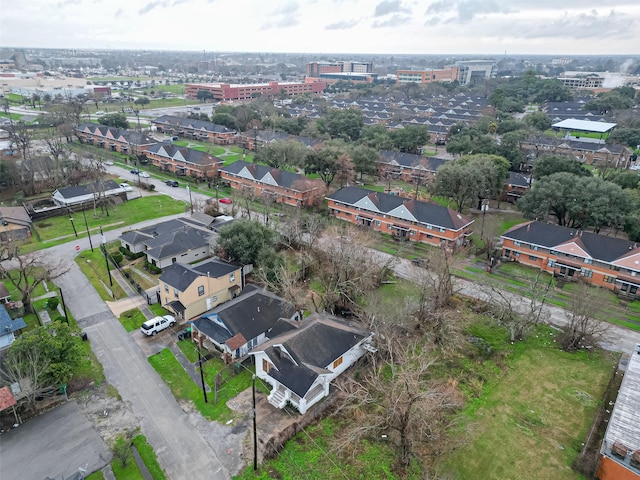 3280 Berry St, Houston, TX 77004 - aerial overview of property's location featuring nearby suburban area