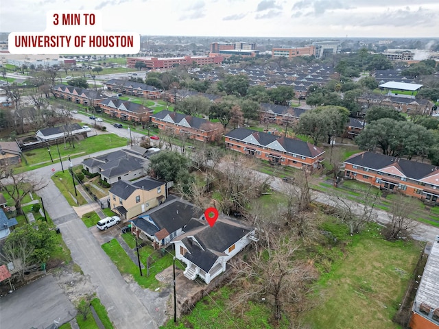3280 Berry St, Houston, TX 77004 - aerial view of property's location with nearby suburban area