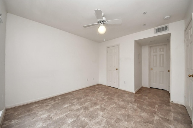 3231 Allen Pkwy Unit 5303, Houston, TX 77019 - unfurnished bedroom with baseboards and a ceiling fan