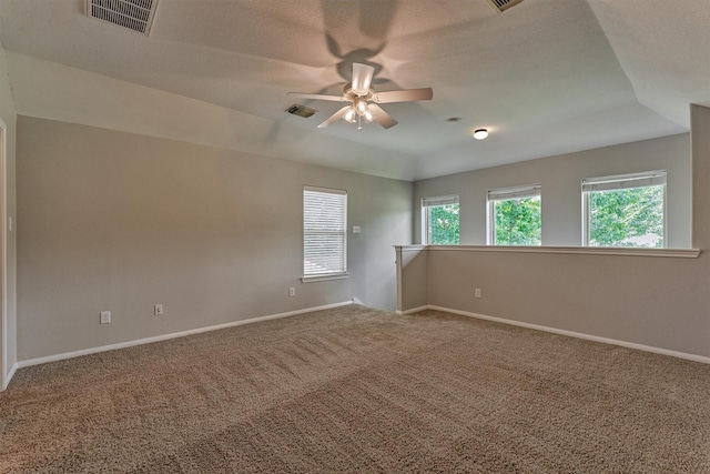 59 Pleasant Point Pl, Spring, TX 77389 - unfurnished room with a ceiling fan and carpet