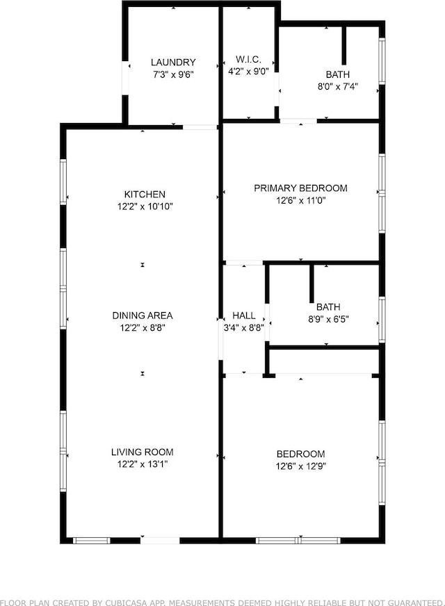 2614 Beauchamp St, Houston, TX 77009 - view of property floor plan