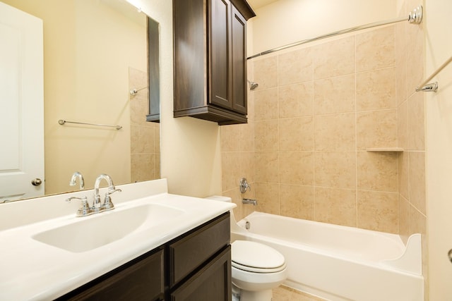 10306 Terra St, Iowa Colony, TX 77583 - bathroom with vanity and shower / tub combination