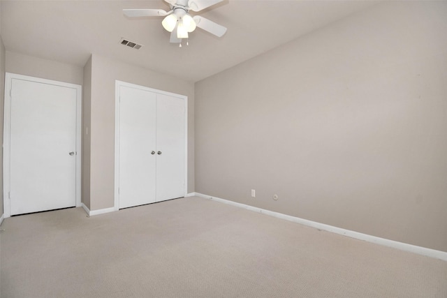 6307 Briar Rose Dr Unit 120, Houston, TX 77057 - unfurnished bedroom with light colored carpet, a closet, and ceiling fan
