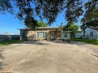 1114 E Pecan St, Angleton, TX 77515 - view of front of house with driveway