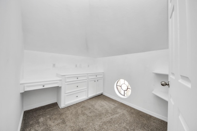 16015 Conners Ace Dr, Spring, TX 77379 - bathroom with vanity and lofted ceiling