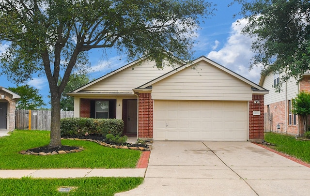 19826 Seagler Glen Ln, Katy, TX 77449 - view of front of property featuring brick siding, concrete driveway, and an attached garage