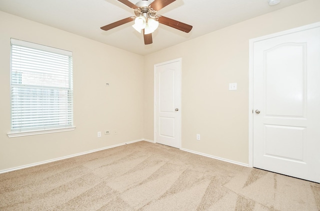 19826 Seagler Glen Ln, Katy, TX 77449 - carpeted spare room featuring a ceiling fan and a smoke detector
