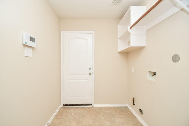 19826 Seagler Glen Ln, Katy, TX 77449 - washroom with hookup for a washing machine and baseboards
