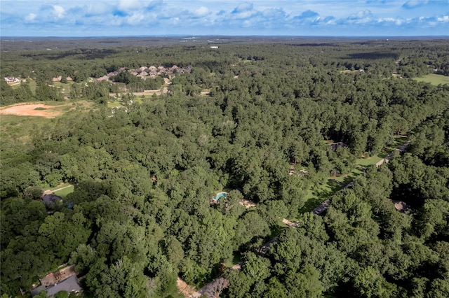 426 County Road 222, Nacogdoches, TX 75965 - aerial view of property's location featuring a heavily wooded area