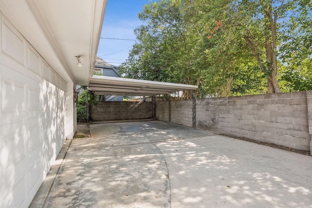 5659 Chevy Chase Dr, Houston, TX 77056 - fenced backyard with a detached carport
