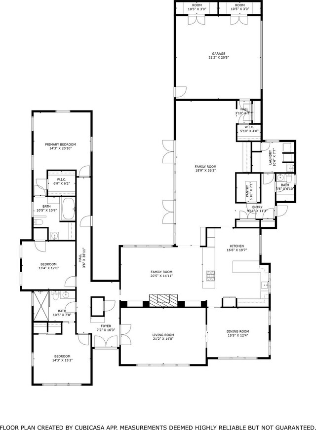 5659 Chevy Chase Dr, Houston, TX 77056 - view of home floor plan