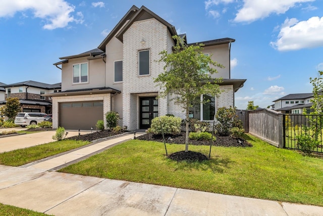 15643 Thirsty Horse Trl, Cypress, TX 77433 - view of front of property with brick siding, concrete driveway, and a garage