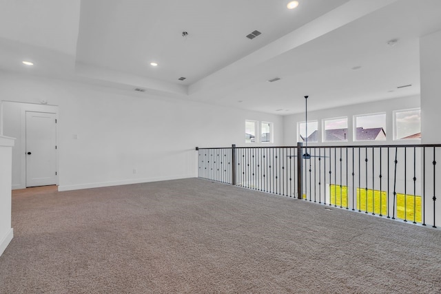 15643 Thirsty Horse Trl, Cypress, TX 77433 - carpeted empty room featuring recessed lighting and baseboards