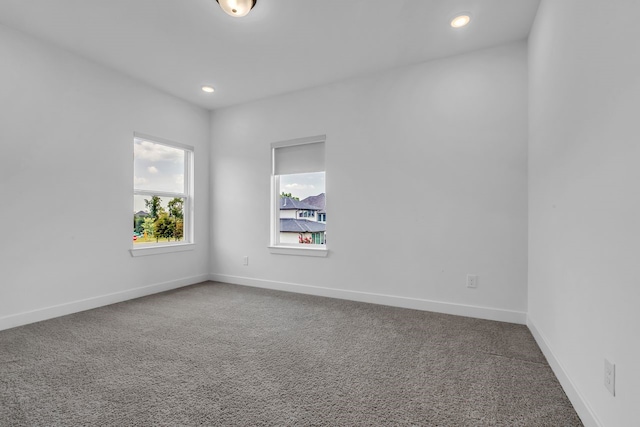 15643 Thirsty Horse Trl, Cypress, TX 77433 - spare room with carpet floors and recessed lighting