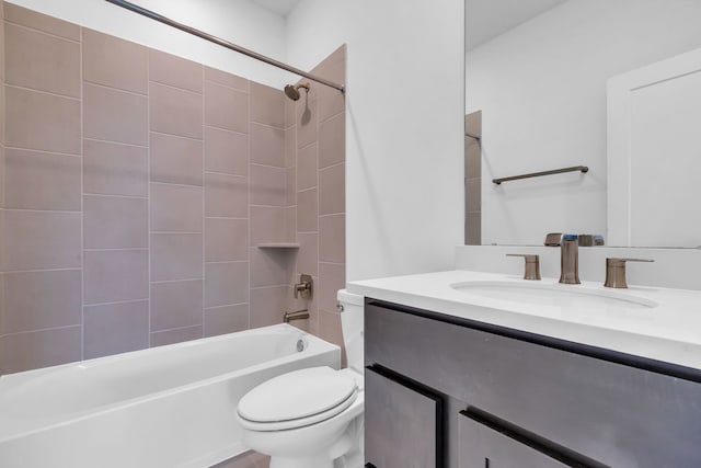 15643 Thirsty Horse Trl, Cypress, TX 77433 - full bathroom with vanity and  shower combination