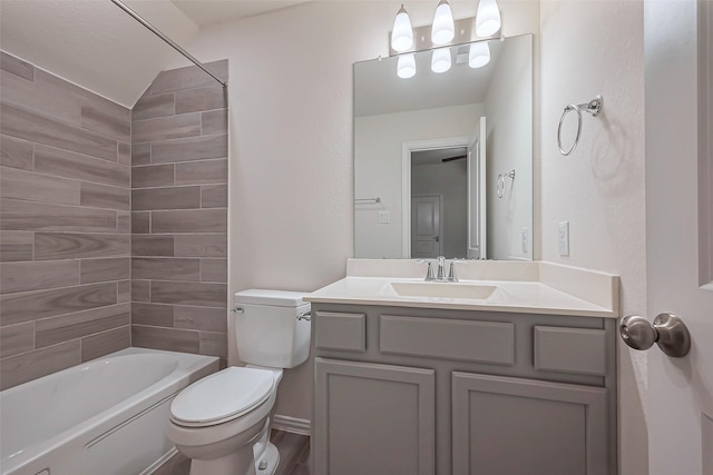 1111 Teamriddle Way, Richmond, TX 77406 - bathroom featuring vanity and tub / shower combination