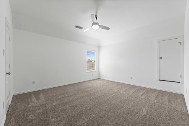 22303 Mosshall Ct, Tomball, TX 77375 - empty room with a ceiling fan and carpet