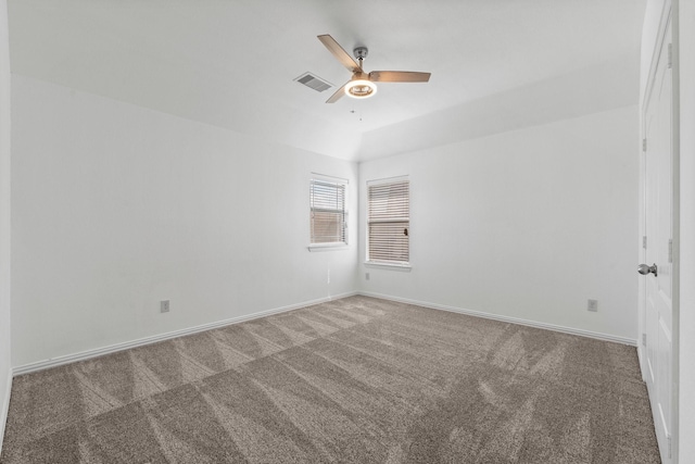22303 Mosshall Ct, Tomball, TX 77375 - carpeted spare room with ceiling fan and baseboards