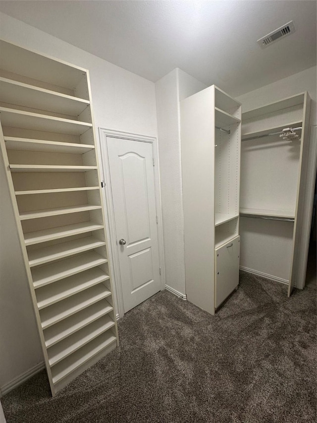22303 Mosshall Ct, Tomball, TX 77375 - walk in closet with dark carpet