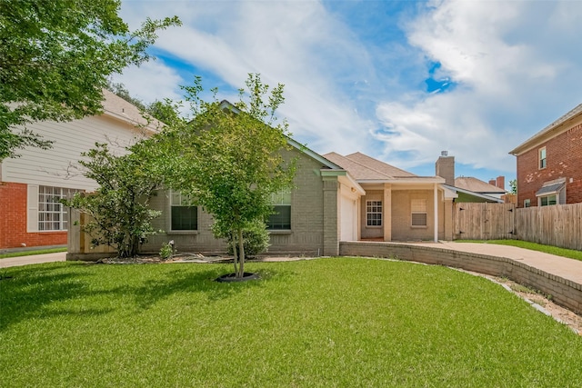 21319 Park Mill Dr, Katy, TX 77450 - view of front of property with a chimney
