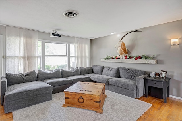 1522 Glen Oaks St, Houston, TX 77008 - living area with light wood finished floors