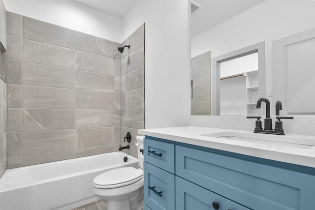 112 Whiteface Dr, Mabank, TX 75156 - bathroom with vanity and bathtub / shower combination