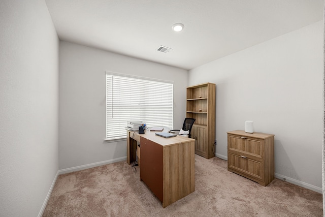 444 Maple Fawn Dr, Katy, TX 77493 - office area featuring light colored carpet and baseboards