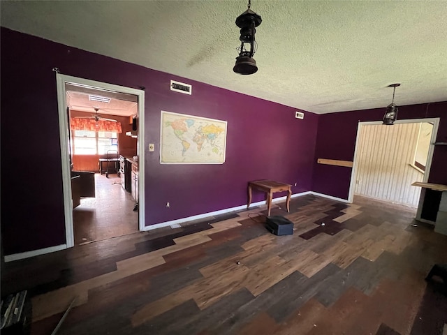 3709 Kettering Ave, Bay City, TX 77414 - interior space featuring wood finished floors and a textured ceiling